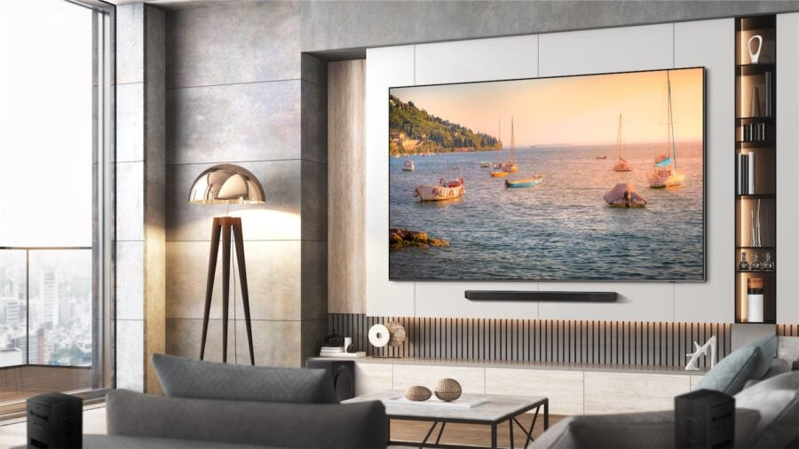 Samsung починає продажі в Україні 98-дюймового QLED-телевізора Q80C за 269 999 грн