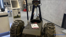 Ukrainian company presents Tryminer ground drone with mines in wheels in Turkey