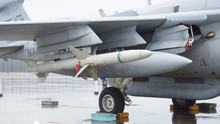AGM-88 HARM, an anti-radar missile that can't be in Ukraine, but it might be there