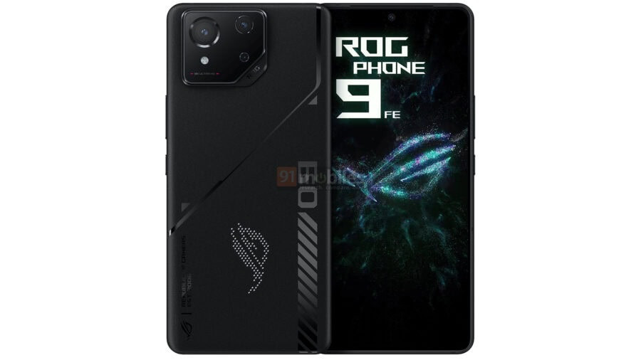 Характеристики та рендери ігрового смартфона ASUS ROG Phone 9 FE