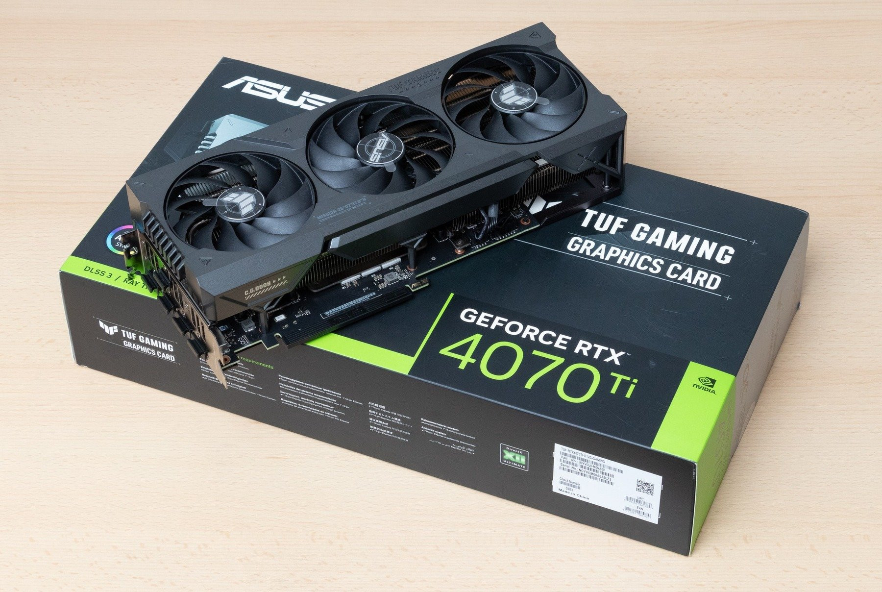 ASUS TUF Gaming GeForce RTX 4070 Ti 12GB OC Review: gaming balance