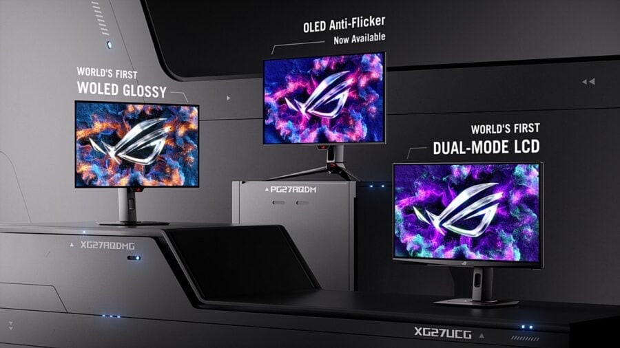 ASUS представила два ігрових монітори Republic of Gamers