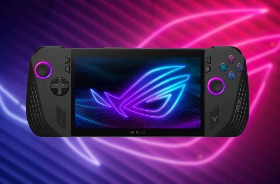 ASUS has shown the portable gaming console ROG Ally X