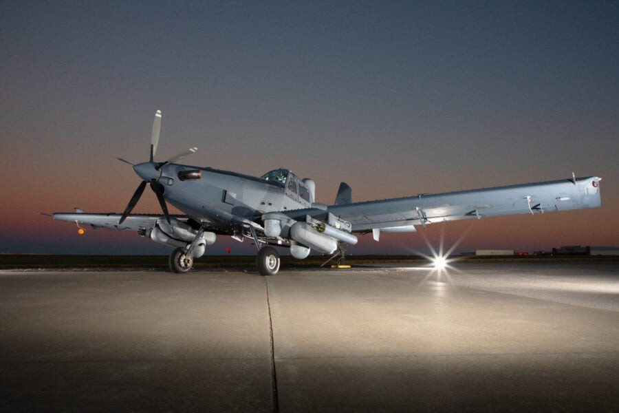 AT-802U Sky Warden: a light attack aircraft based on Mule