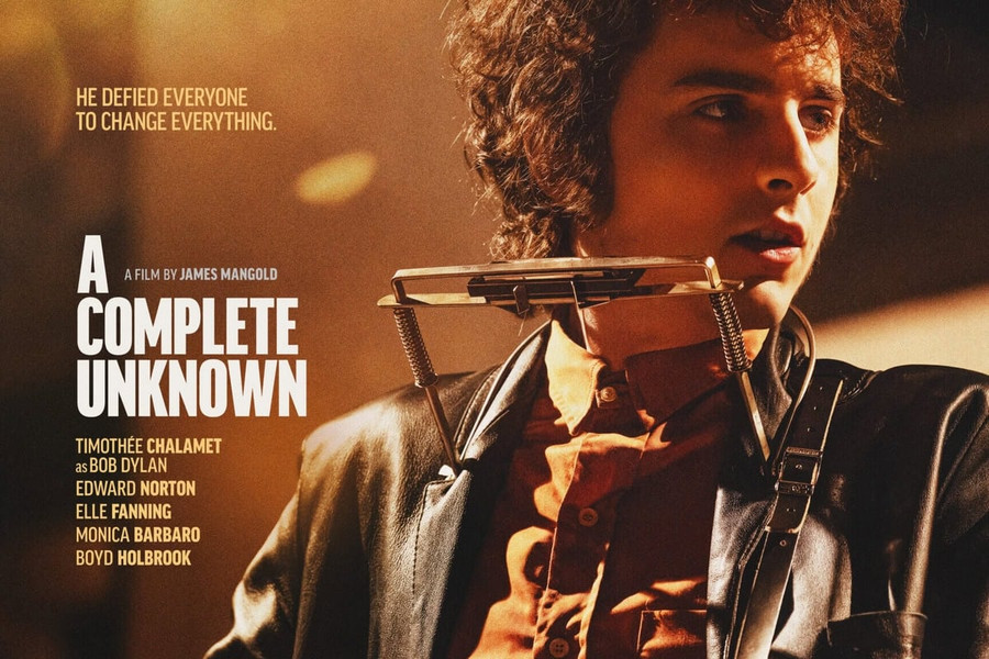 Review of the movie A Complete Unknown. Timothée Chalamet in an interesting folk biopic