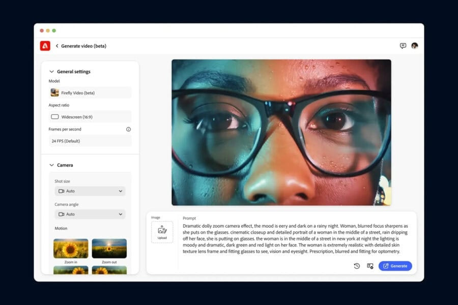 Adobe introduces an AI-based tool for video creation