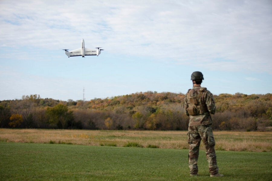 AeroVironment Quantix Recon reconnaissance drone, a nice addition to the RQ-20 Puma and Switchblades UAVs