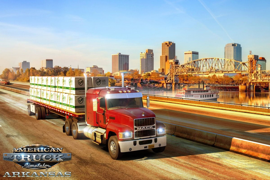 American Truck Simulator - Arkansas: ordinary America