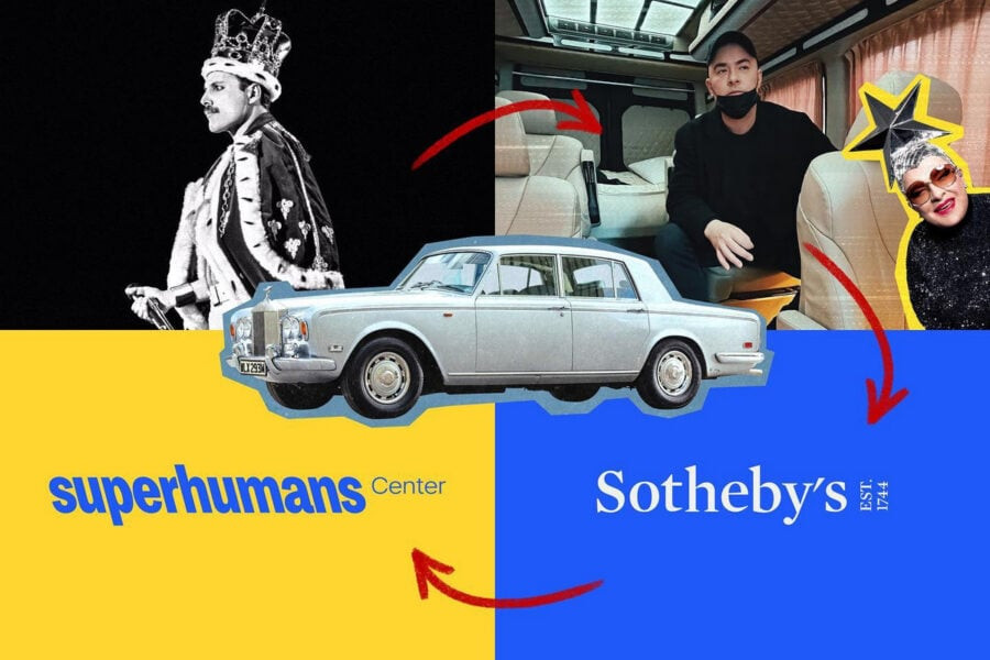 Andriy Danylko (Verka Serduchka) is selling Freddie Mercury’s Rolls-Royce at Sotheby's. All the money will be used for the rehabilitation of the Ukrainian military