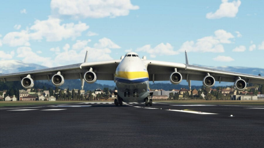 An-225 Mriya appeared in Microsoft Flight Simulator