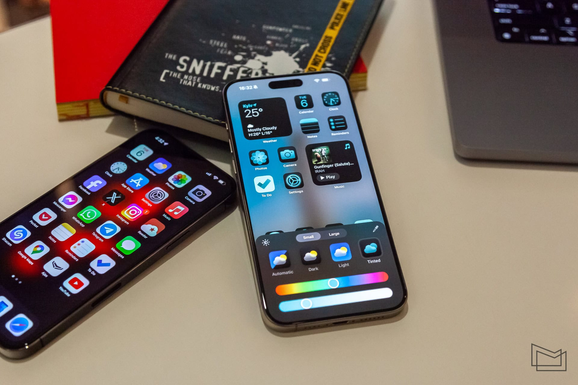 50 shades of icons and artificial intelligence: a look at the iOS 18 beta