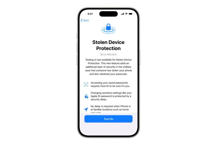 Apple has added the Stolen Device Protection feature to iOS 17.3, which should protect user data in case of iPhone theft