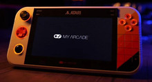 Atari and MyArcade Retro are preparing the portable console **Gamestation Go** for retro gaming.