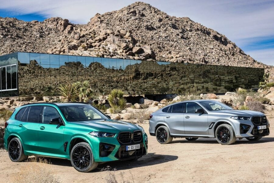 The updated supercrossovers BMW X5 M and BMW X6 M received their proprietary design