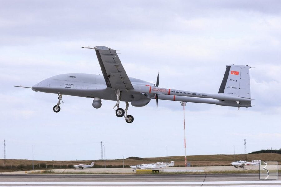 Baykar conducted the first flight tests of the Bayraktar TB3 UAV