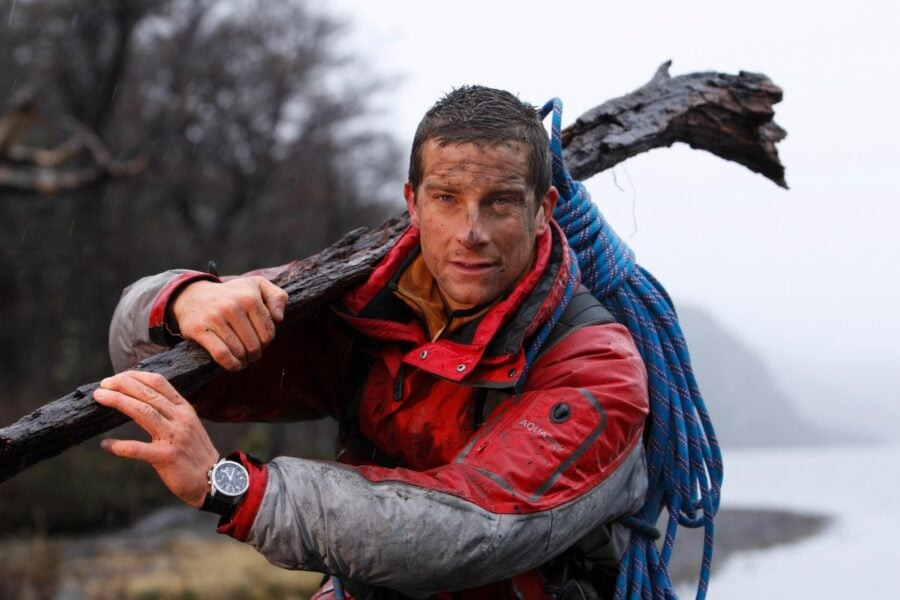 Bear Grylls, the British master of survival, came to Ukraine