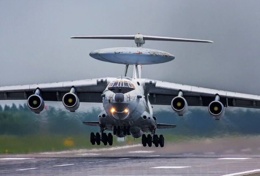 Belarusian partisans damage russian A-50 AWACS aircraft