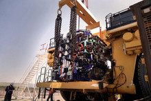The 210-ton quarry truck has been turned into the world's largest electric vehicle