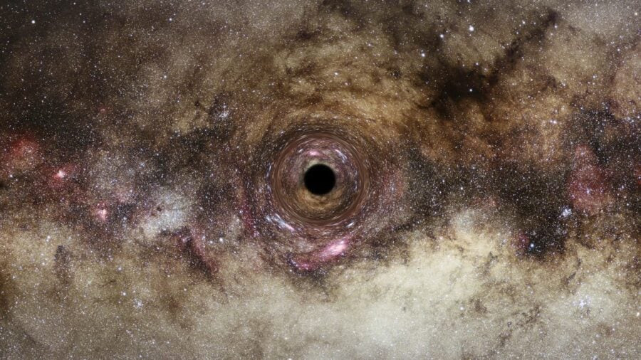 Astronomers have discovered a new black hole that weighs 30 billion times the mass of the Sun