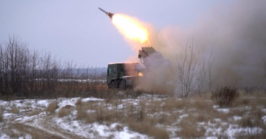 Ukrainian 220-mm MLRS Bureviy is already at the front