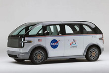 Canoo has created three electric vehicles for transporting NASA astronauts