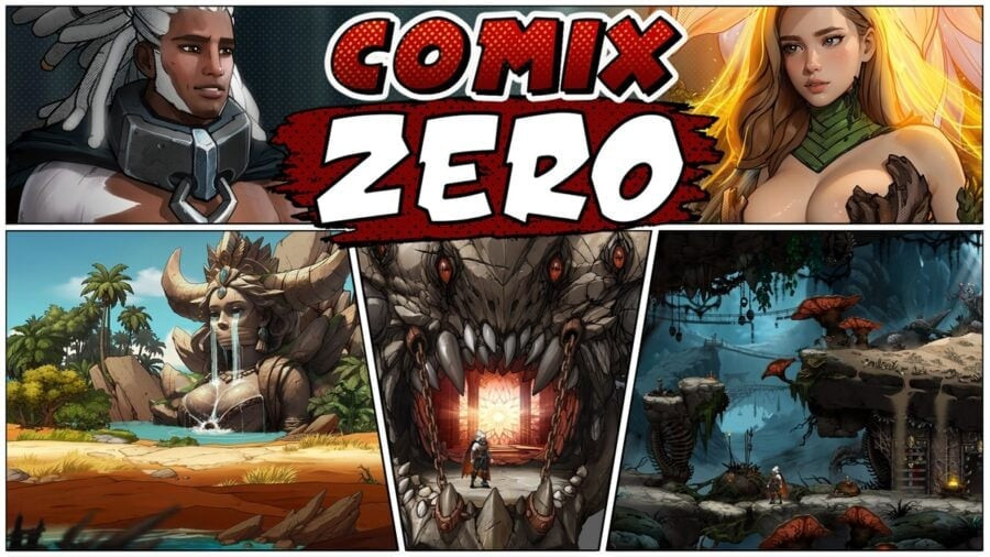 Comix Zero - Ukrainian soulslike platformer in the open world