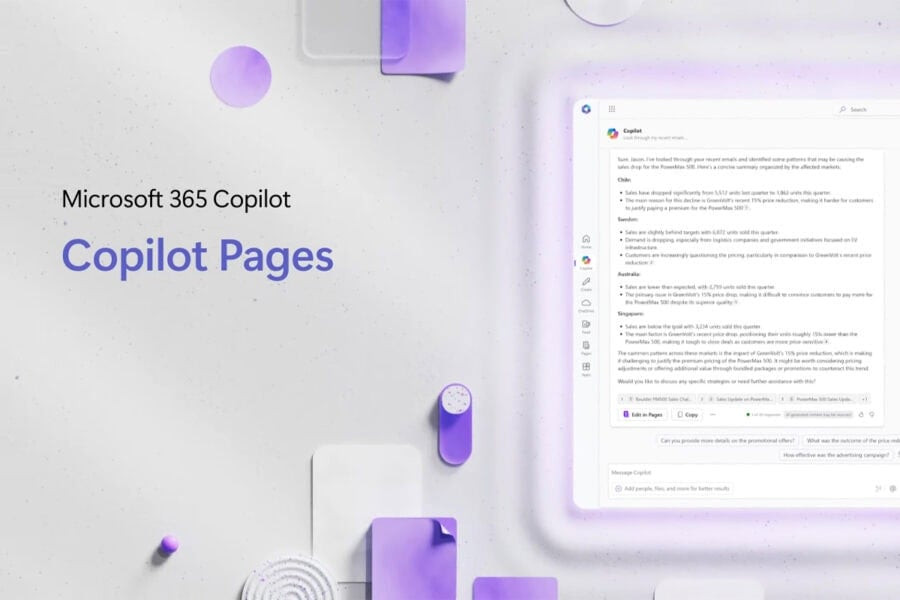 Microsoft introduces Copilot Pages for collaboration with artificial intelligence