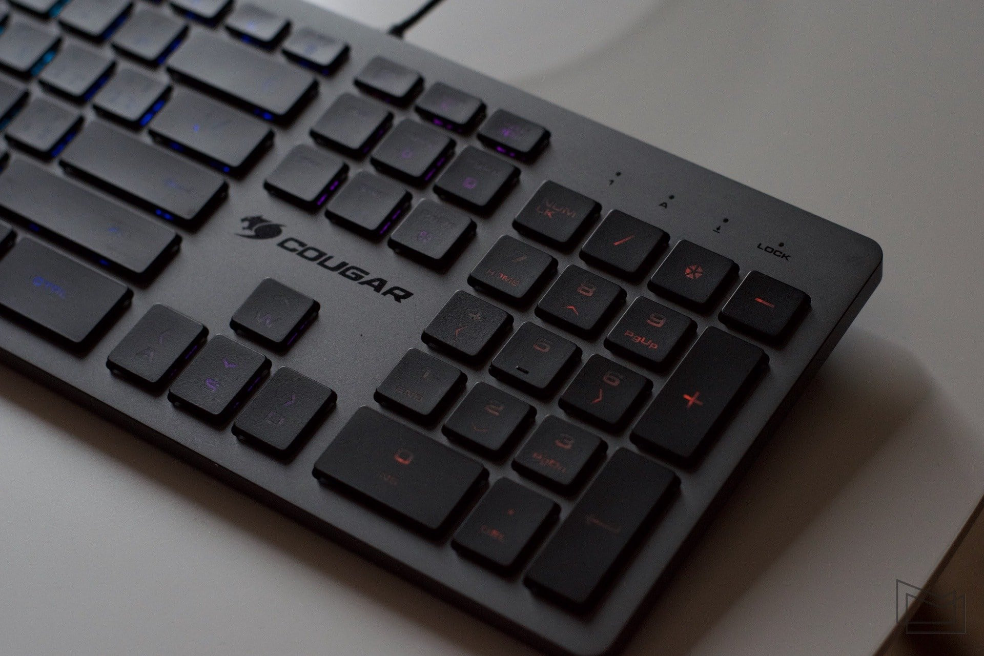 Cougar Vantar AX slim metal keyboard review