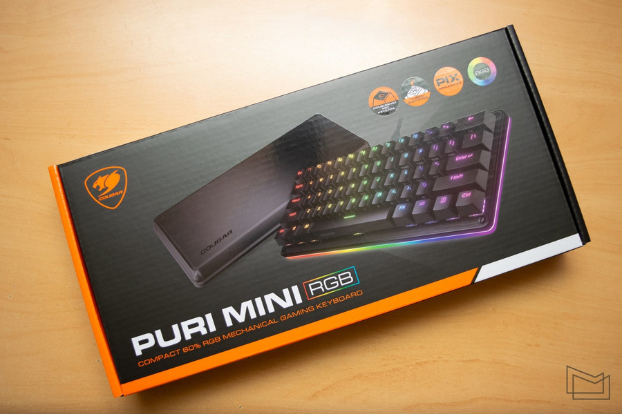 Cougar Puri Mini RGB – огляд компактної механічної клавіатури