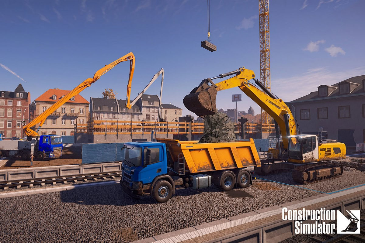 Construction Simulator: дуже велика пісочниця [Backlog]