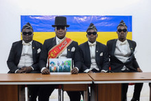 Zlodei Advertising sold NFT together with the members of the Coffin Dance meme, part of the money sent to Come Back Alive Fund