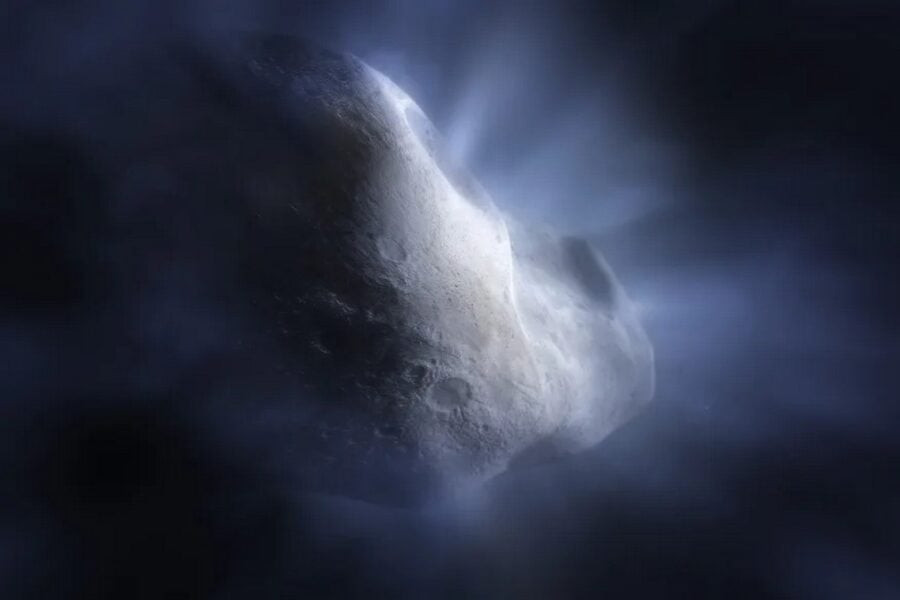 Water vapor was discovered around a comet in the main asteroid belt for the first time - thanks to the Webb telescope