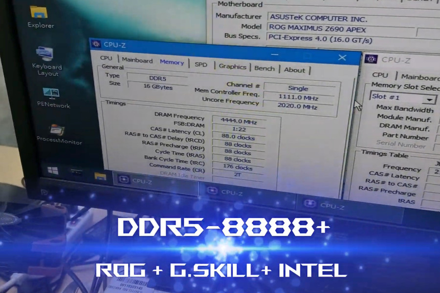 DDR5-8888 – черговий світовий рекорд розгону оперативної пам'яті