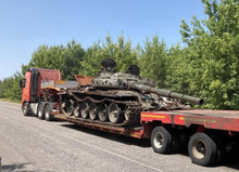 Today the destroyed Russian military equipment will be shown in Warsaw
