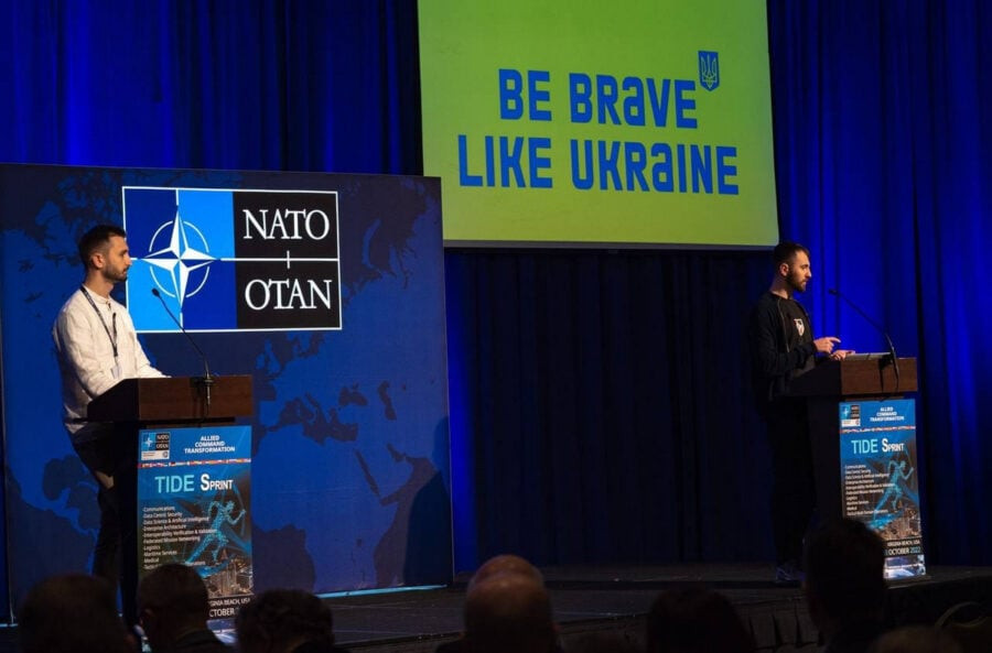 The unique Ukrainian situational awareness system Delta was presented at the annual NATO event