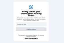Draw to App turns a drawing into a working application. How does it work?