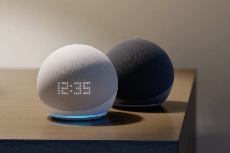 Amazon introduced the fifth generation of spherical Echo Dot speakers