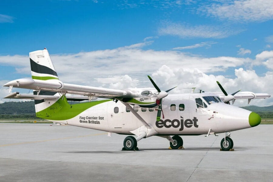 The world's first electric airline Ecojet will be launched in Great Britain. But there is one nuance