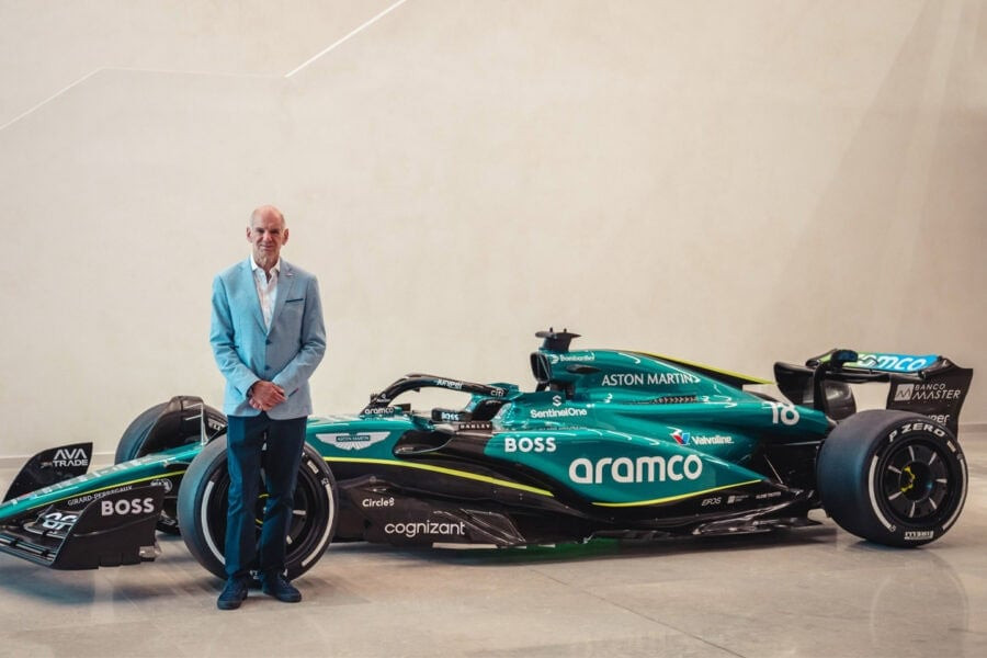 Adrian Newey will officially join the Aston Martin team in Formula 1
