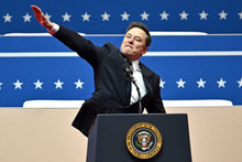 Elon Musk's Nazi salute at Trump's rally sparks outrage and debate on social media