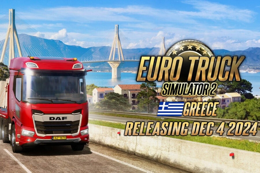 Доповнення Euro Truck Simulator 2 – Greece вийде на початку грудня 2024 р.