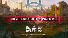 Plague Inc. developers have released After Inc., a game in which you have to help humanity recover from the zombie apocalypse