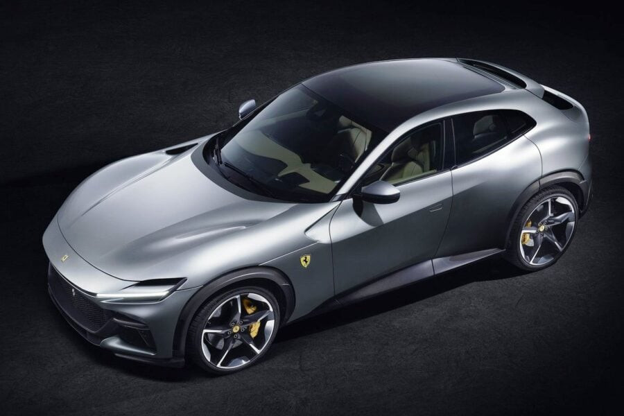 Ferrari Purosangue crossover: signature design and atmospheric V12