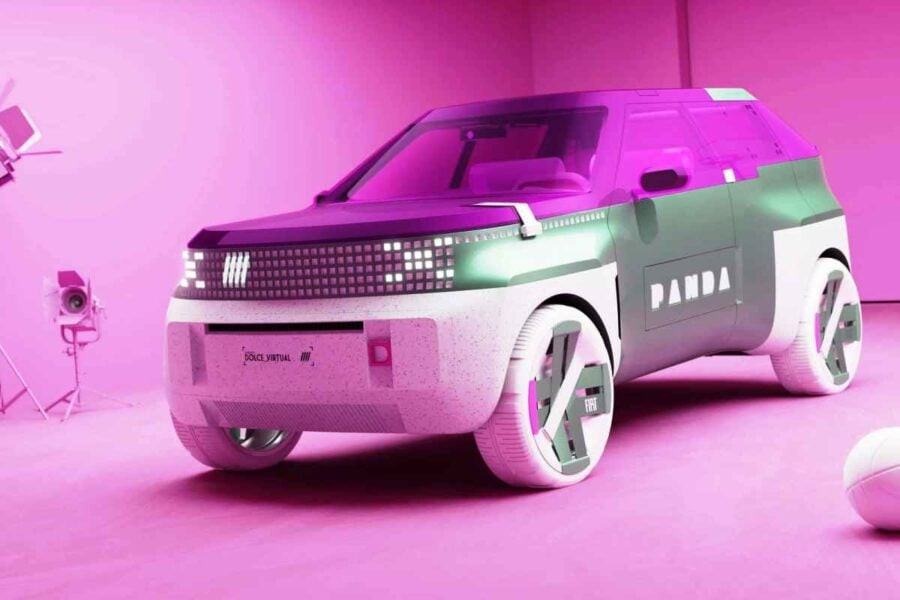 What's going on at FIAT? It looks like the future is in the style of the FIAT Panda!