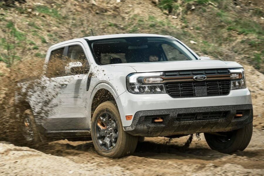 Ford Maverick Tremor pickup truck: not afraid of mud