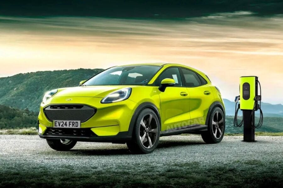 Ford Puma EV electric SUV may appear soon