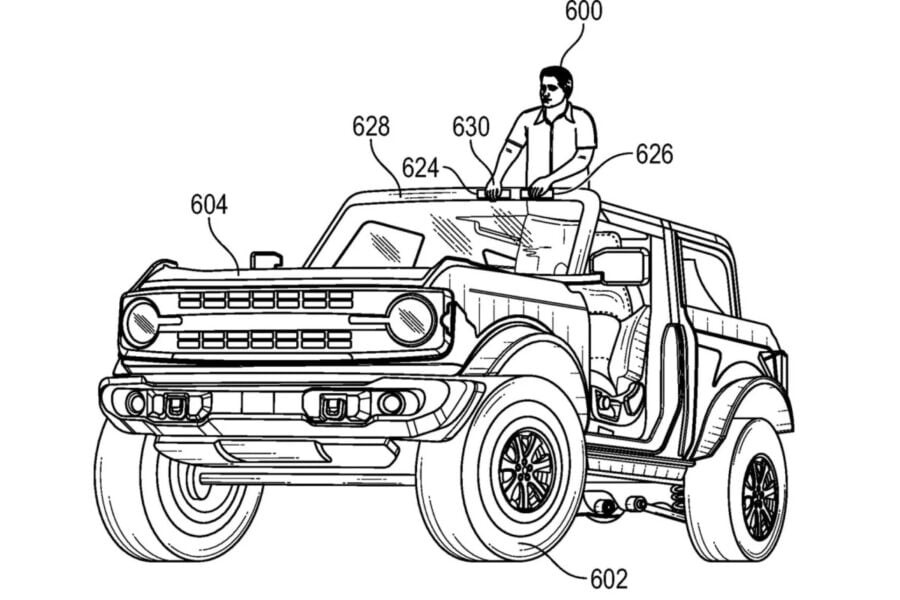 Innovation from Ford: will you be able to drive Ford Bronco standing up?