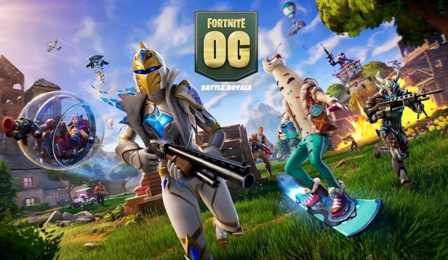 Fortnite OG update helped Fortnite set a new record for the number of players