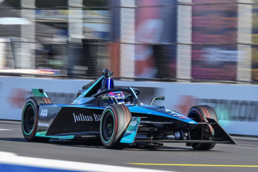 Paralyzed driver rides in Formula E electric car using only his hands