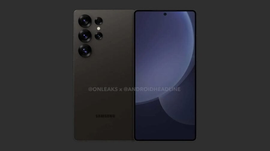 Insider shows how Samsung Galaxy S25 Ultra with ultra-thin bezels will look like